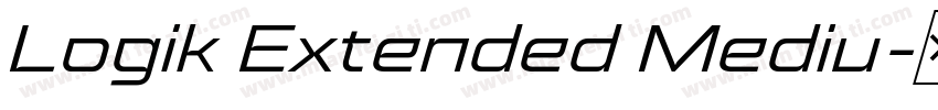 Logik Extended Mediu字体转换